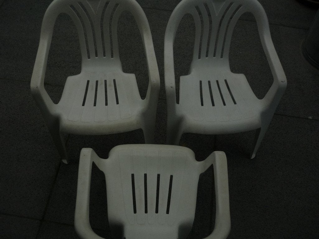 3  kinder  stoeltjes, Ophalen of Verzenden, Gebruikt, Kunststof