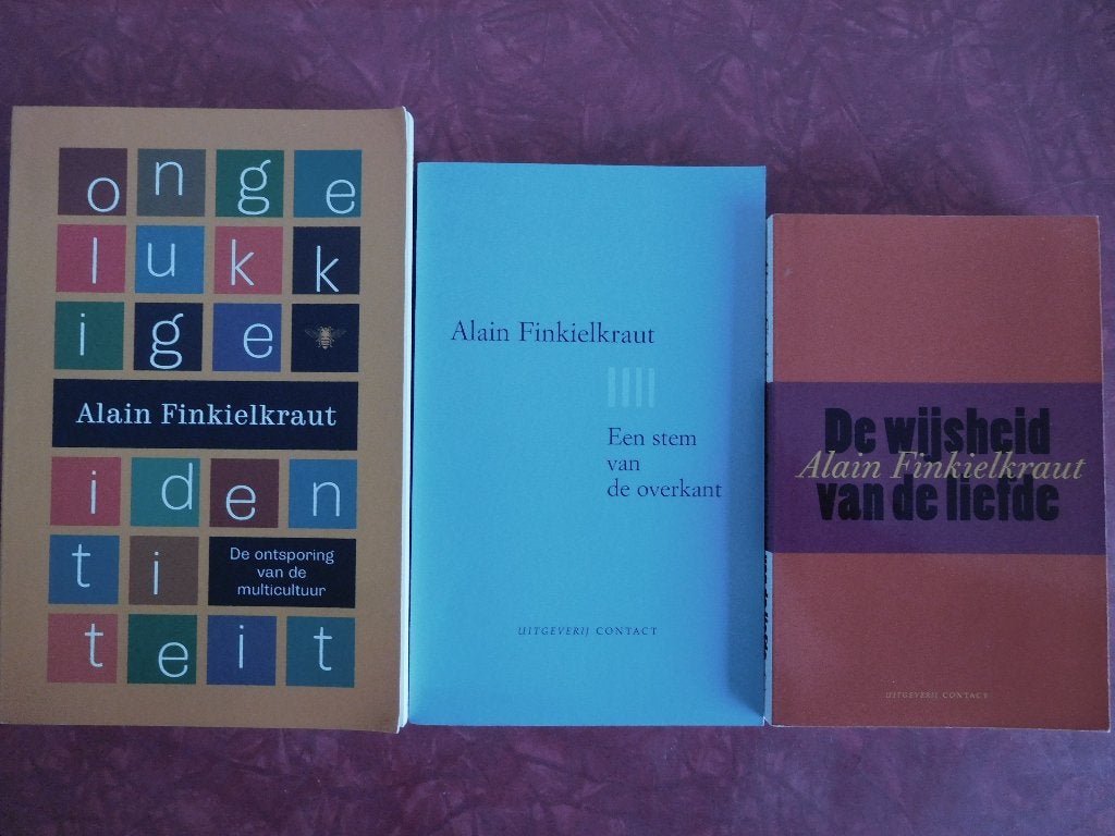 Finkelkraut Ongelukkige identiteit Een stem van de overkan, Ophalen of Verzenden, Gelezen