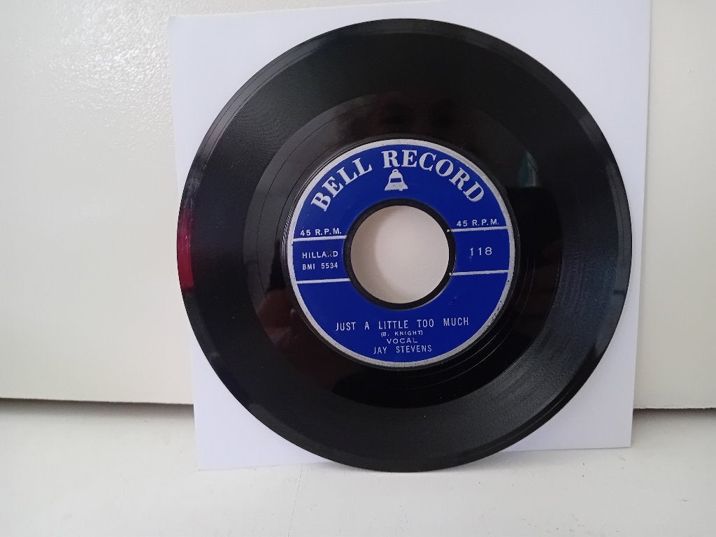 Jay Stevens - Just a Little Too Much/ Tijger ---t 5012, Gebruikt, Verzenden, 7 inch, Beschermende buitenhoes