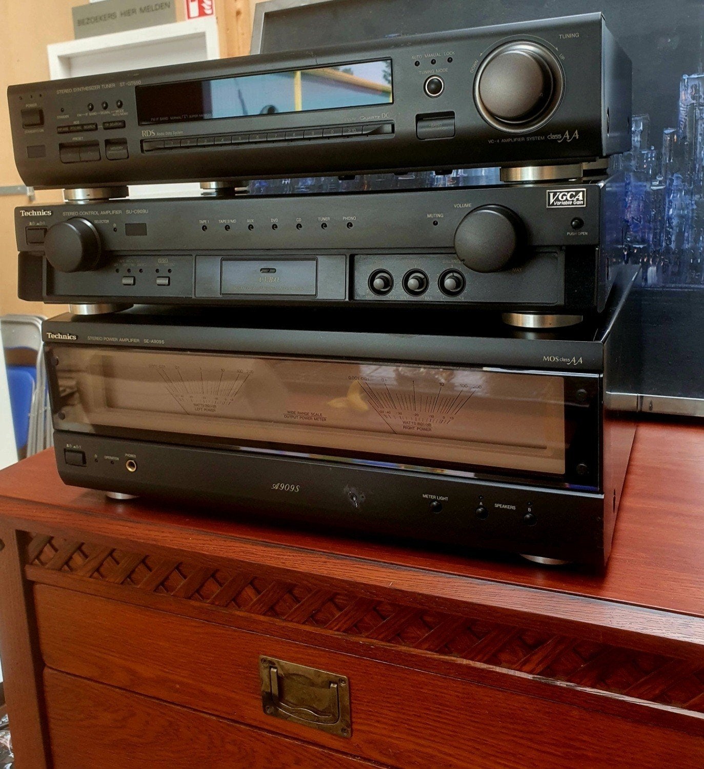 Technics Set plus Technics luidsprekers, Ophalen of Verzenden