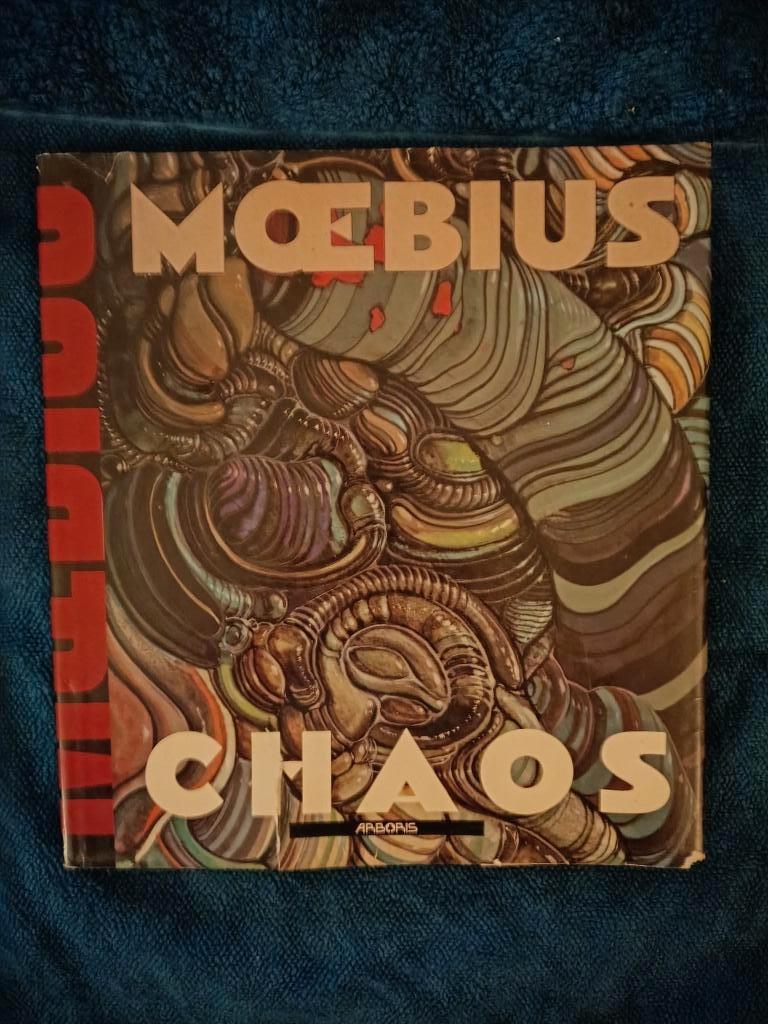 Moebius - Chaos (Arboris 1991) - Zeldzaam hardcover artbook, Eén stripboek, Ophalen of Verzenden, Zo goed als nieuw, Moebius (Jean Giraud)