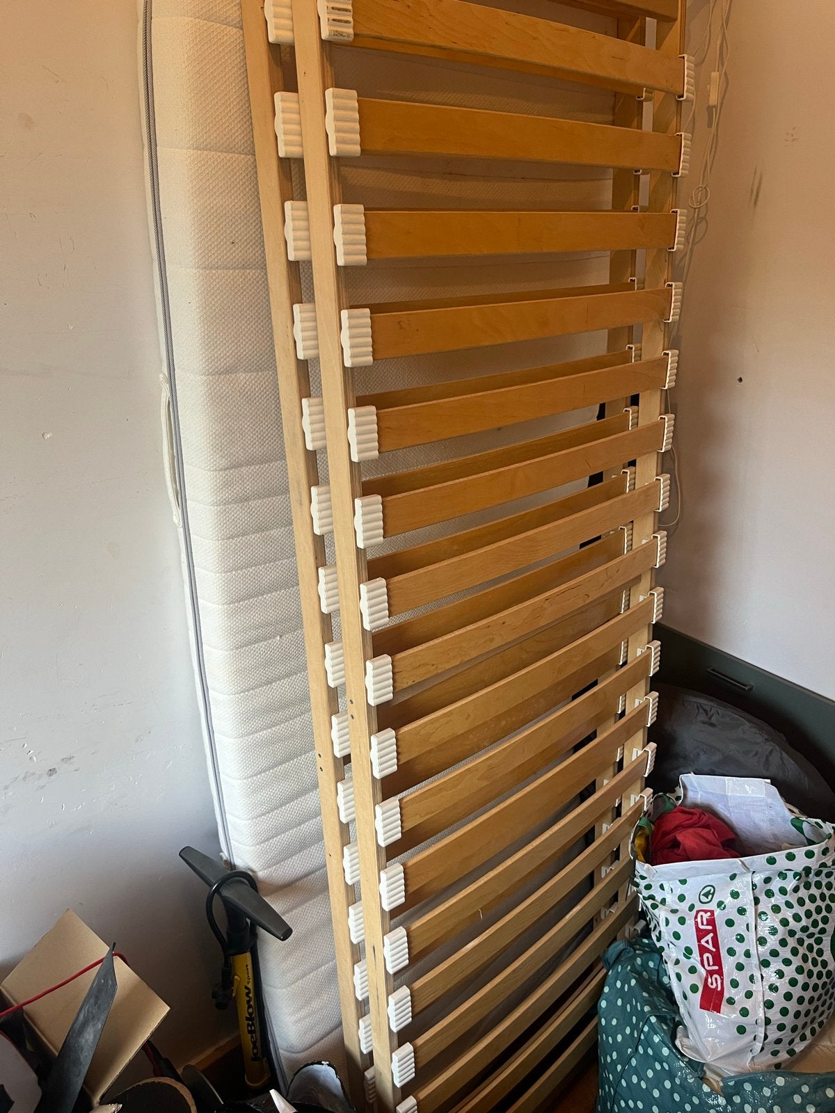 2 lattenbodems, Ophalen, Gebruikt, Tweepersoons, 80 cm