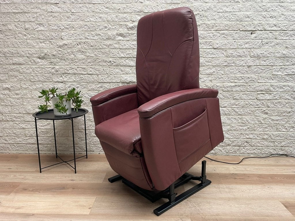 Fitform leren sta op stoel relax fauteuil staopstoel, Ophalen, N, N, 50 tot 75 cm