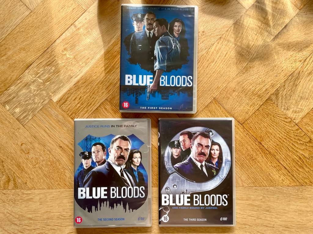 Blue Bloods - Seizoen 1 t/m 3 op DVD (nette staat, met NL), Vanaf 16 jaar, Ophalen of Verzenden, Zo goed als nieuw, Thriller