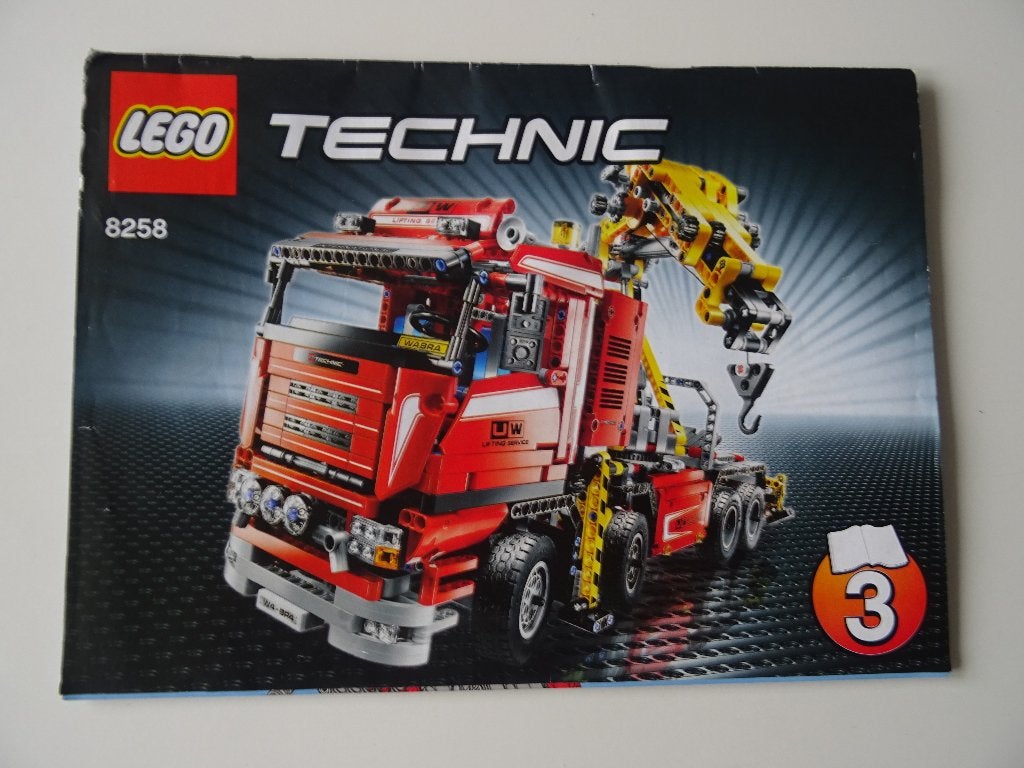 technic Lego 8258 Kraanwagen, Kinderen en Baby's, Speelgoed | Duplo en Lego, Lego, Ophalen of Verzenden, Zo goed als nieuw, Technic