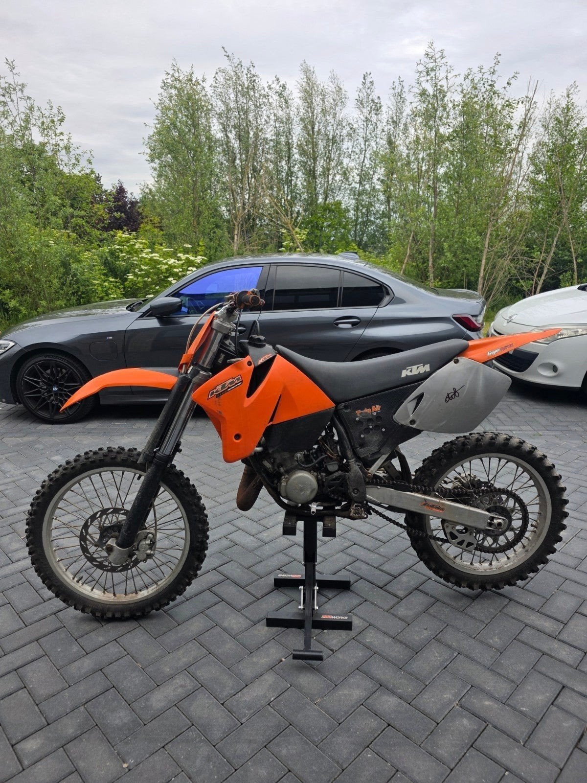 KTM SX125 2Takt Crossmotor, Ophalen
