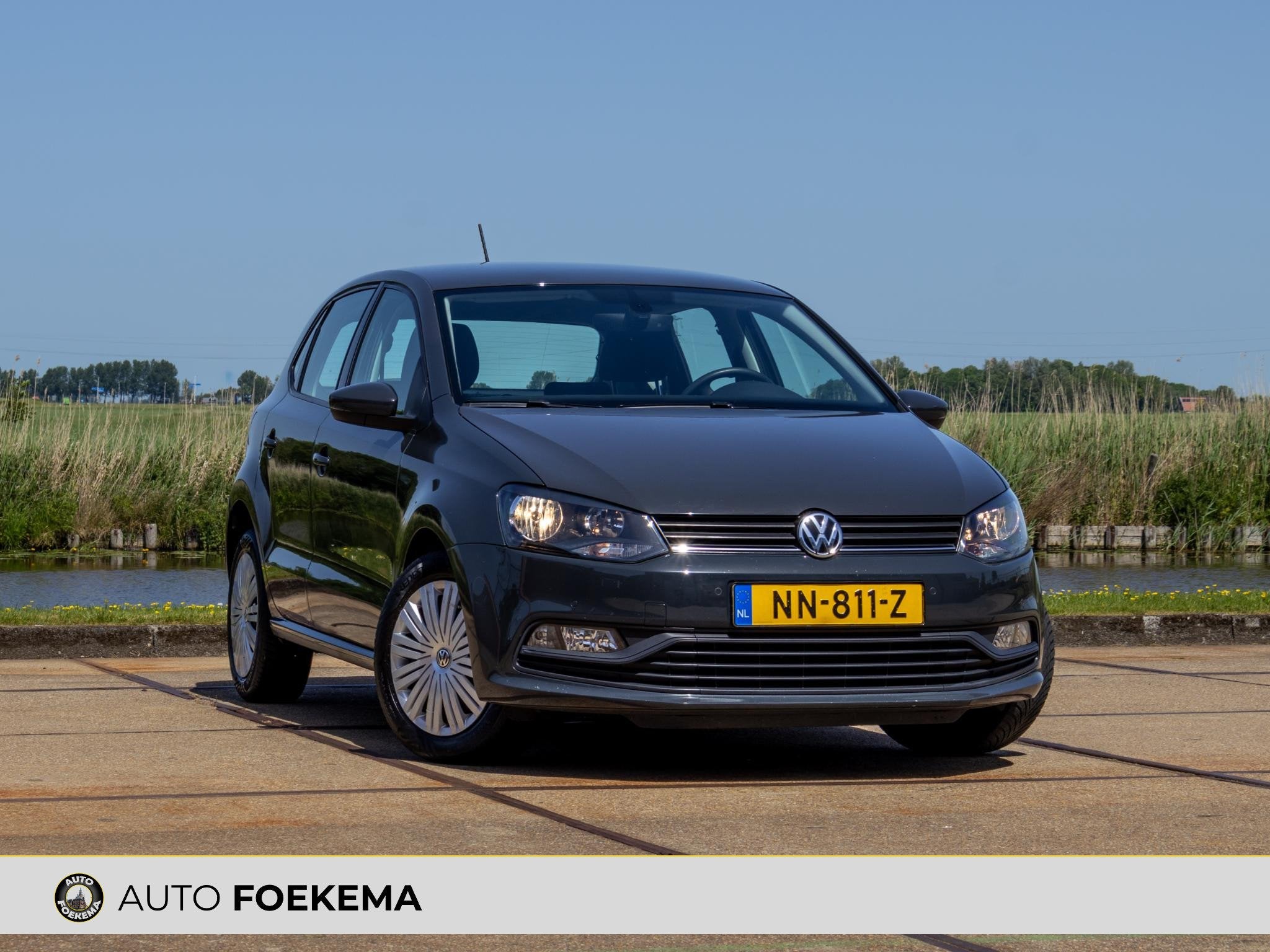 Volkswagen Polo 1.0 Cruise control Airco Parkeersensoren, Auto's, Volkswagen, Voorwielaandrijving, Stof, Euro 6, 60 pk
