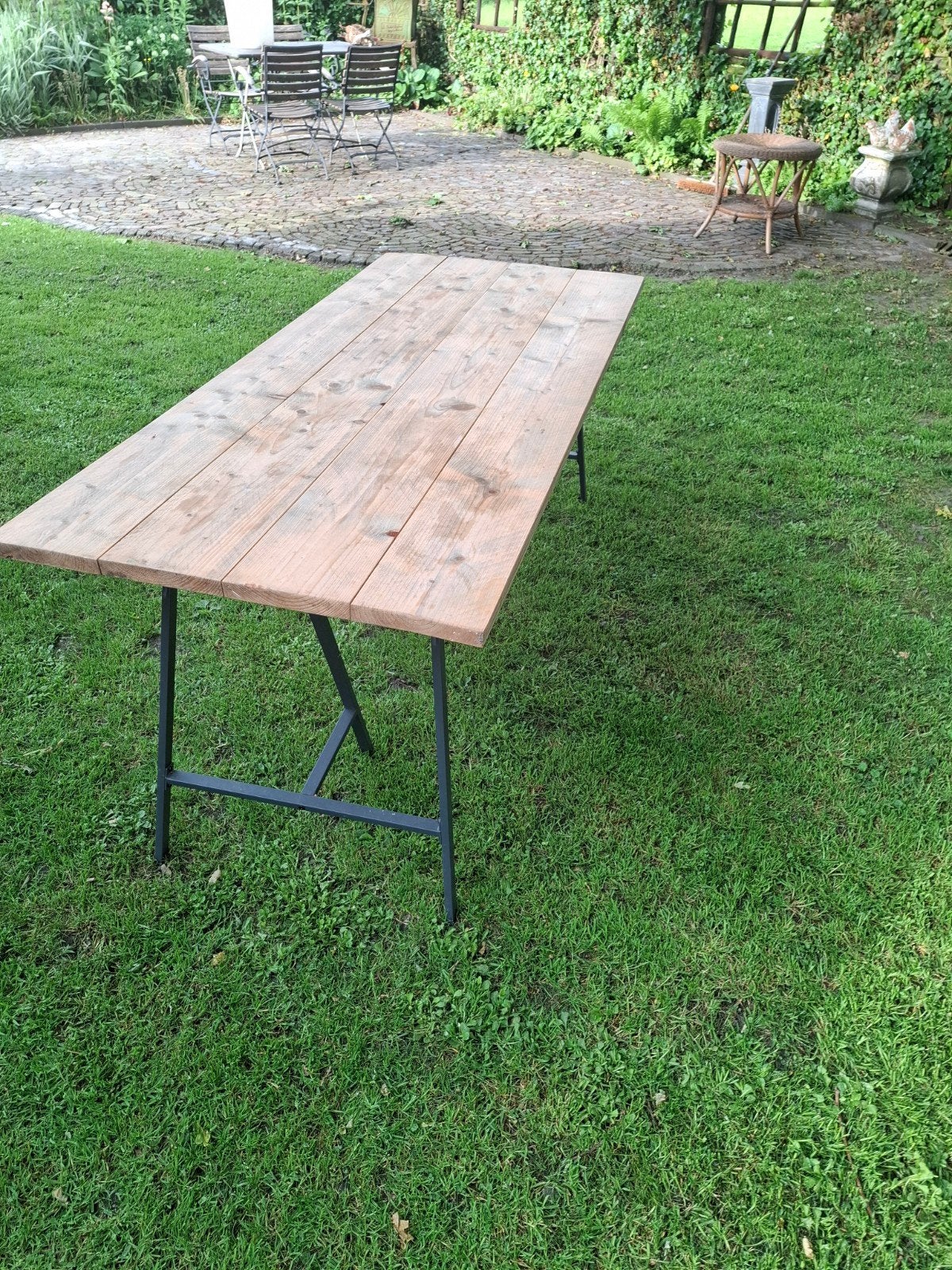 Tuintafel of voor andere doeleinden, Tuin en Terras, Tuintafels, Ophalen of Verzenden, Rechthoekig