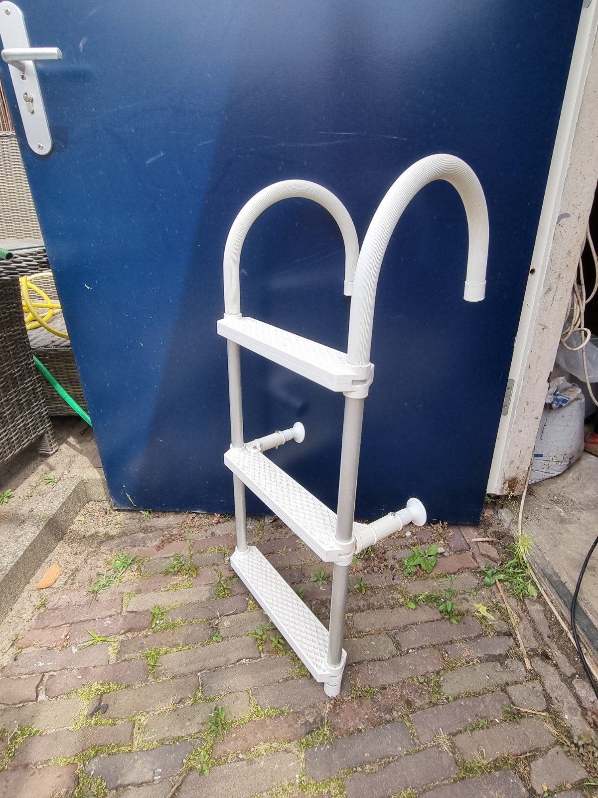 Zwembadtrapje voor opzetzwembad of boot, Ophalen, Gebruikt, Ladder