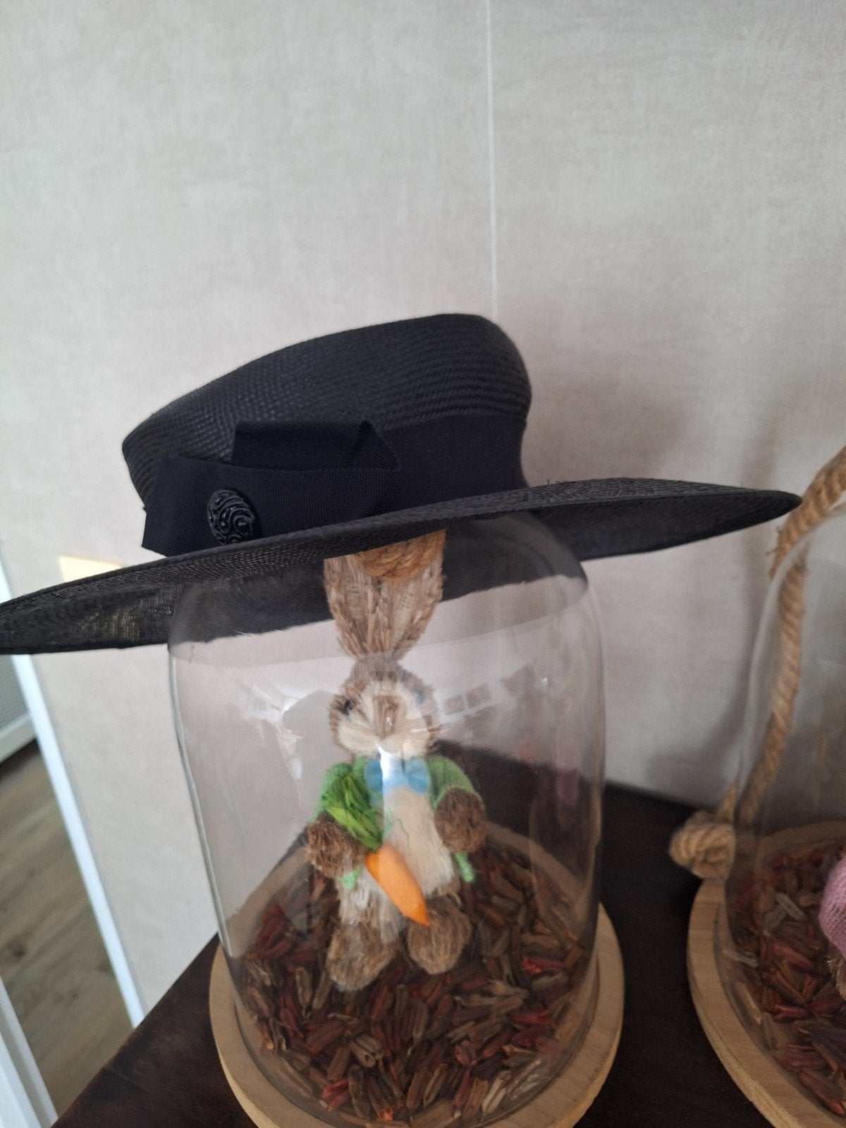 Zwarte elegante Oliviero hoed, Oliviero, Ophalen of Verzenden, Zo goed als nieuw, Hoed