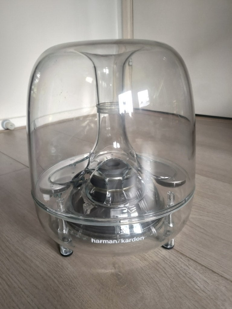 Harman Kardon SoundSticks III Subwoofer + adapter, Ophalen of Verzenden, Gebruikt, Overige typen, Harman/Kardon