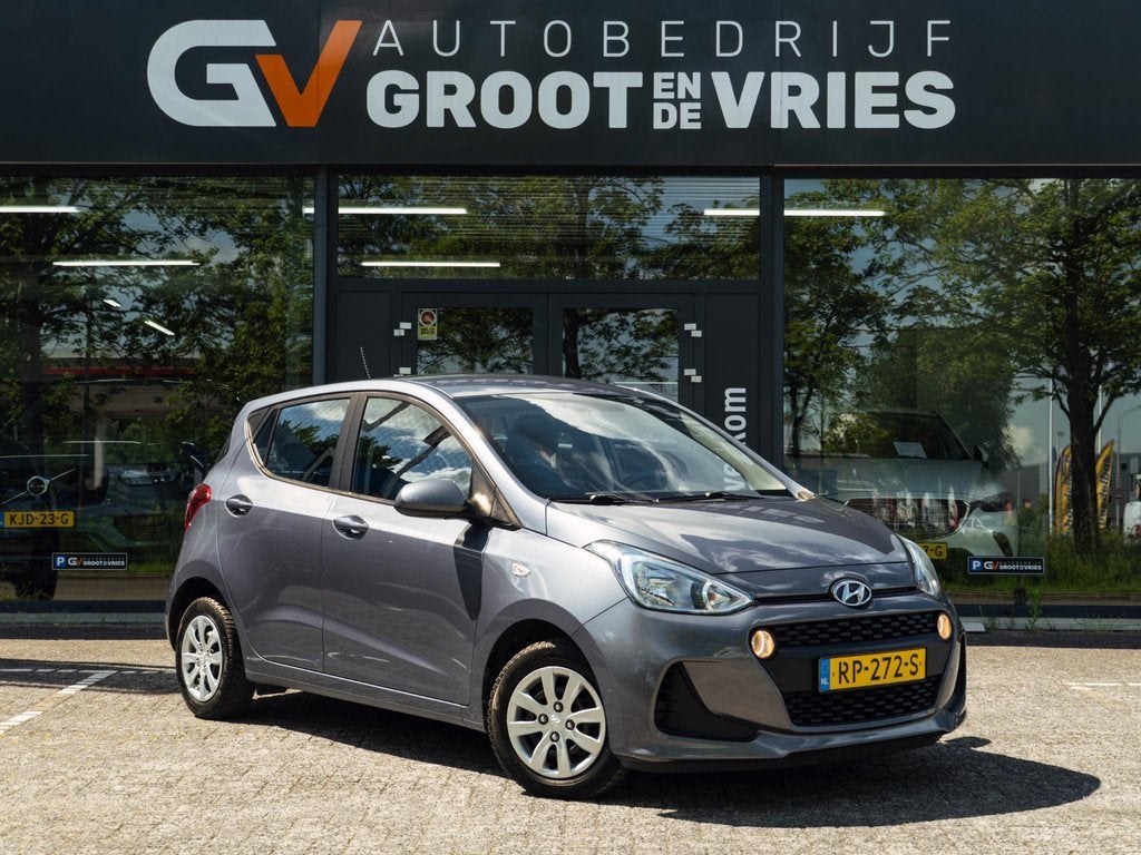 Hyundai i10 1.0i Comfort Orig NL|CarPlay|Cruise|Navi, Voorwielaandrijving, Euro 5, Stof, Gebruikt