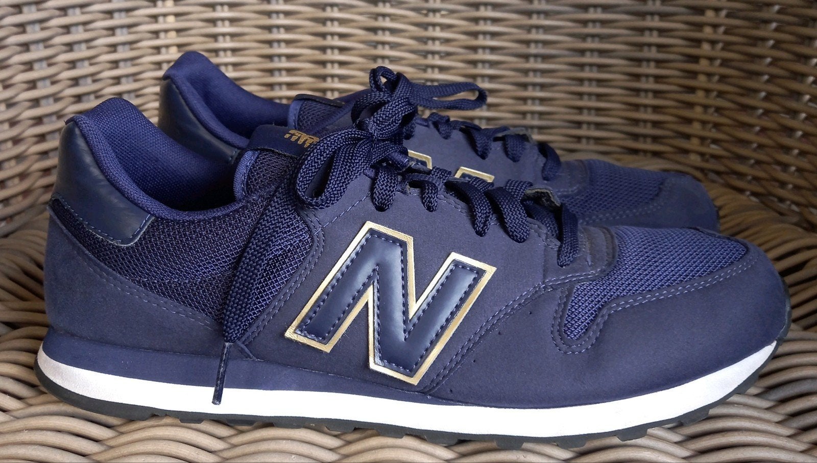 New Balance 500 maat 41,5 (valt als 42), Blauw, New Balance, Ophalen of Verzenden, Sneakers of Gympen