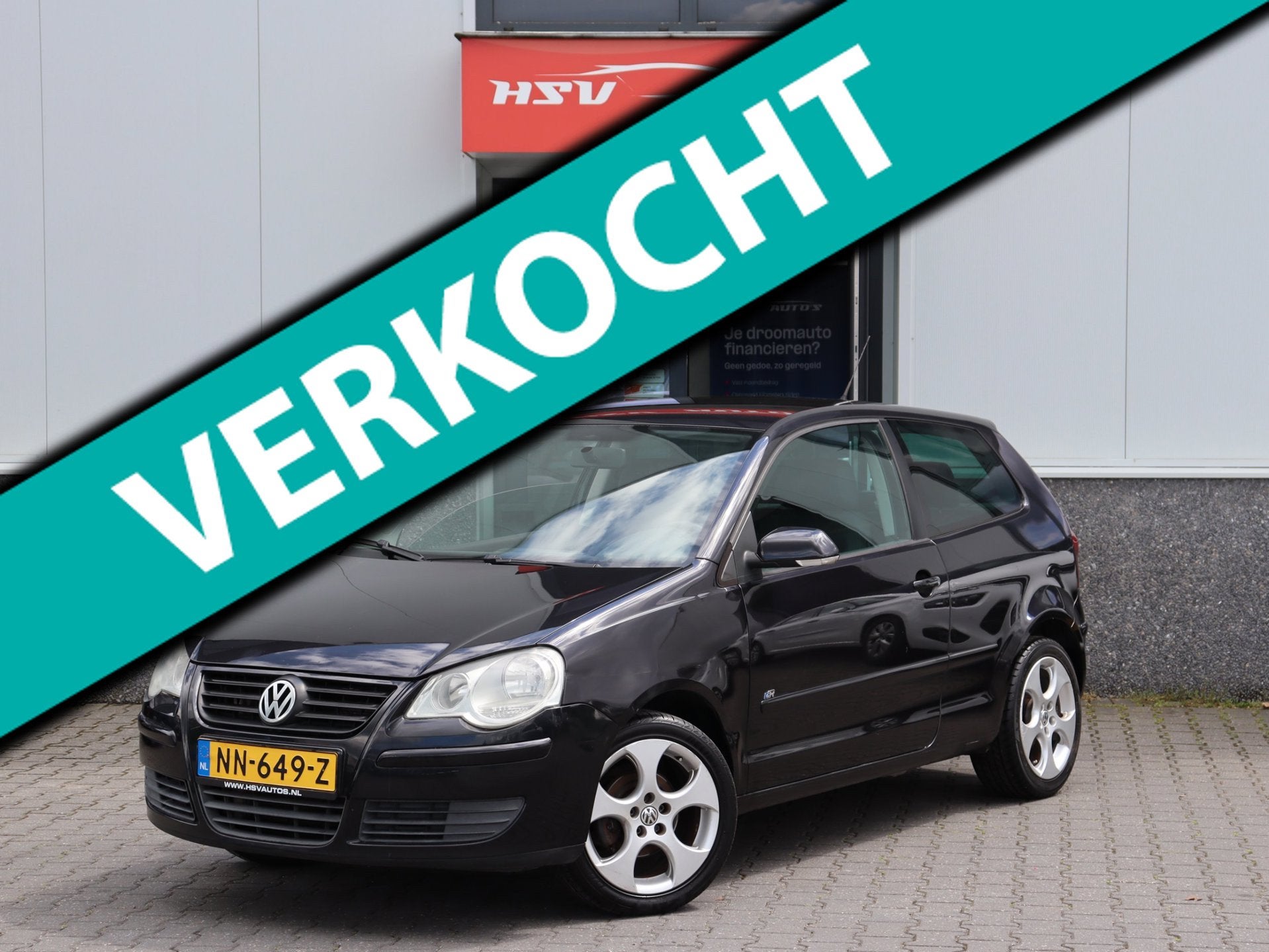Volkswagen Polo 1.4 16V Comfortline airco *apk 06-2027*, Auto's, Gebruikt, 4 cilinders, Zwart, Bedrijf