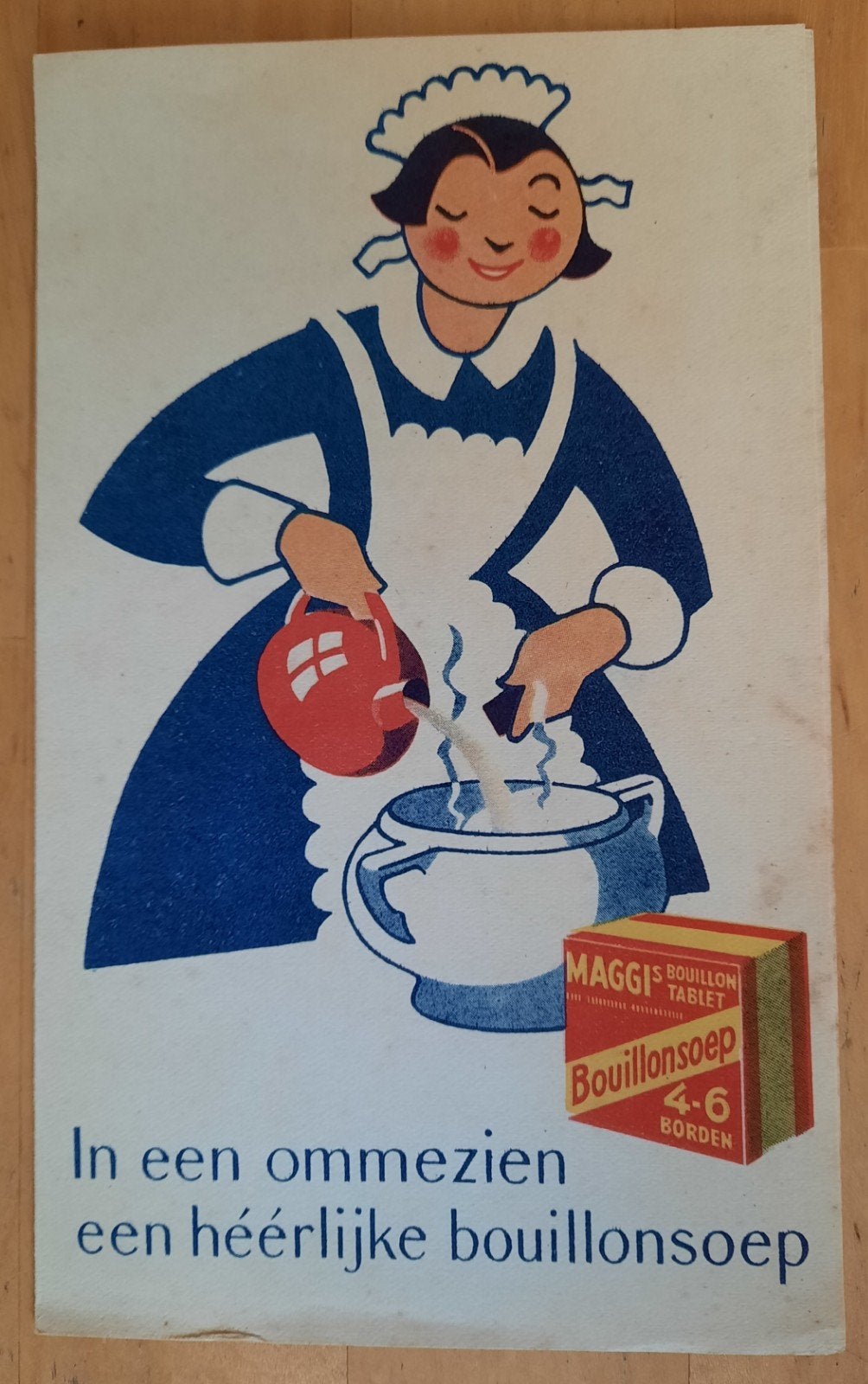MAGGI'S BOUILLONSOEP - FOLDER, Ophalen of Verzenden, Overige typen