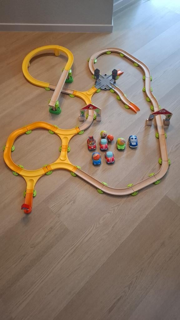 Haba kullerbü knikkerbaan. Meedere sets., Verzenden