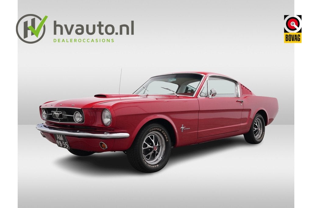Ford Mustang FASTBACK 2+2 4.7 V8 289 C-CODE | PONY PACKAGE |, Auto's, 5000 cc, Leder, Ford, Geïmporteerd