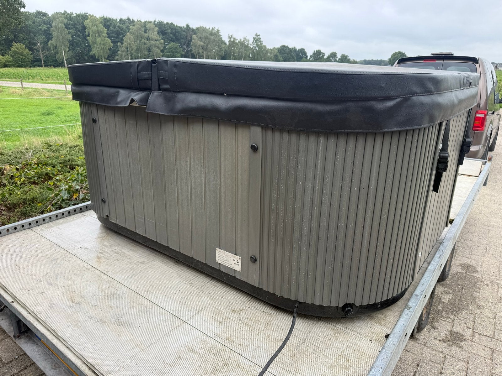 Jacuzzi Spanet met nieuwe cover en computer, Ophalen, Gebruikt, Filter, Vast