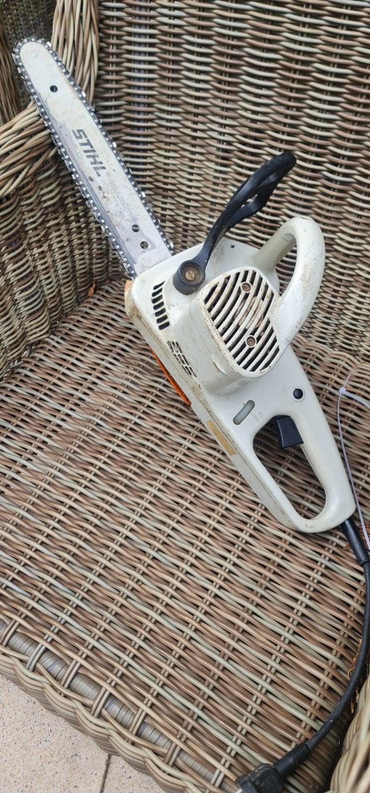 te koop motor zaag, Tuin en Terras, Ophalen of Verzenden, Benzine