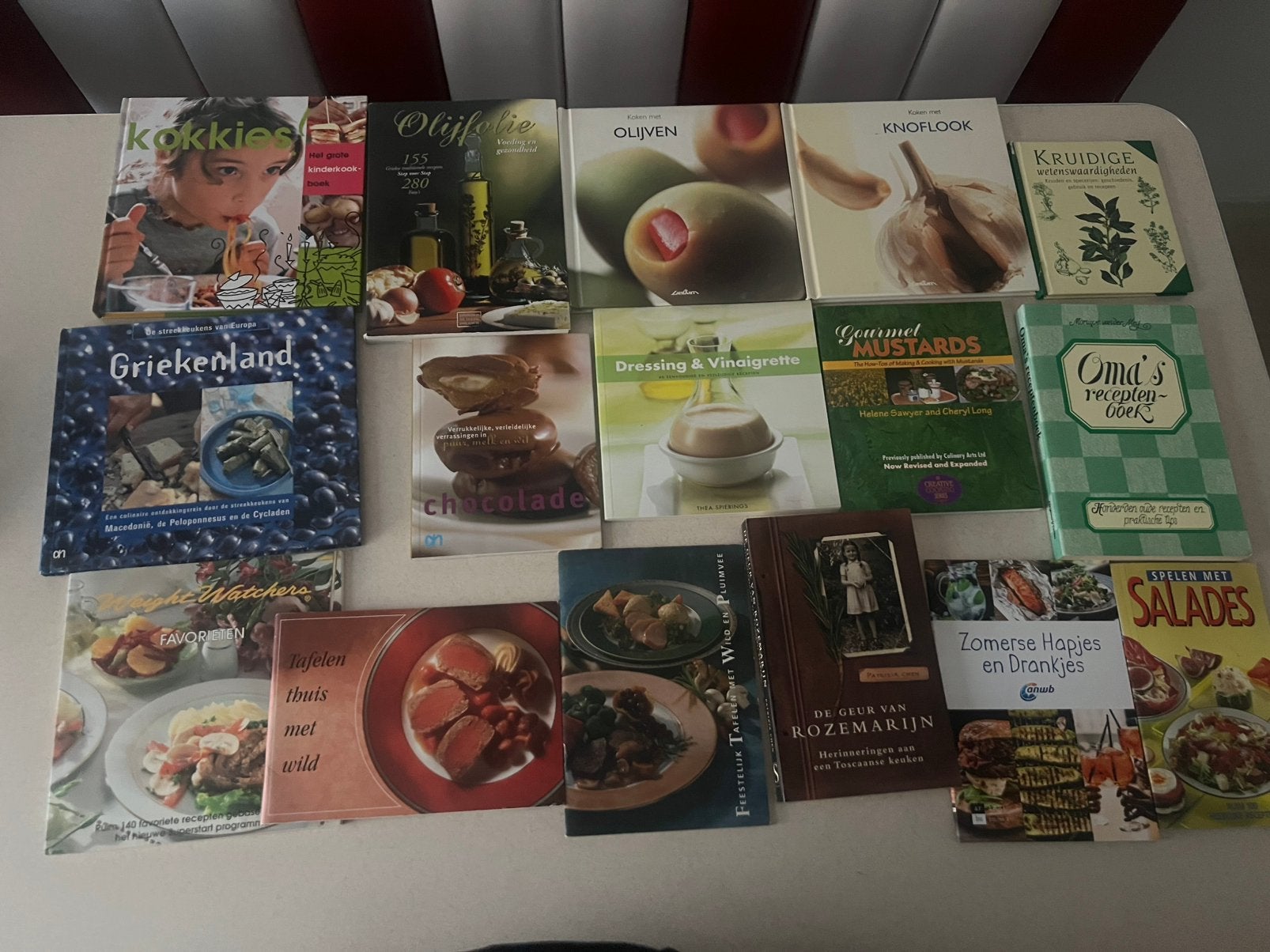 16 kookboeken van alles wat, Ophalen of Verzenden, Overige gebieden
