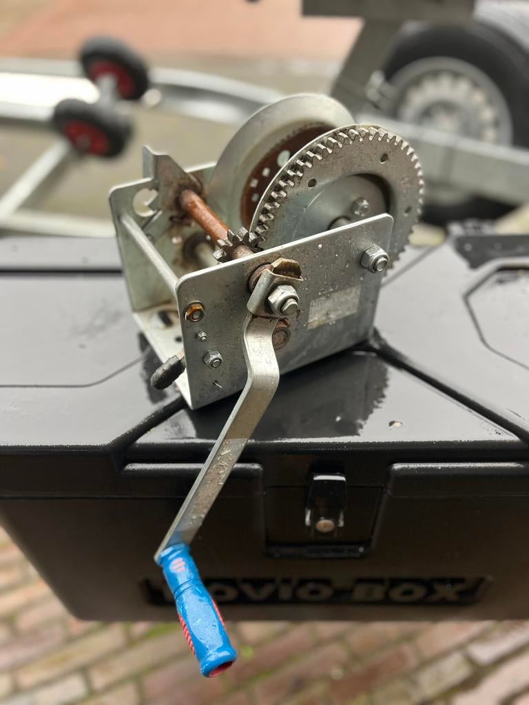 Trailer lier Jun Kaung in goede staat. 1100kg, Ophalen of Verzenden, Zo goed als nieuw, Overige typen