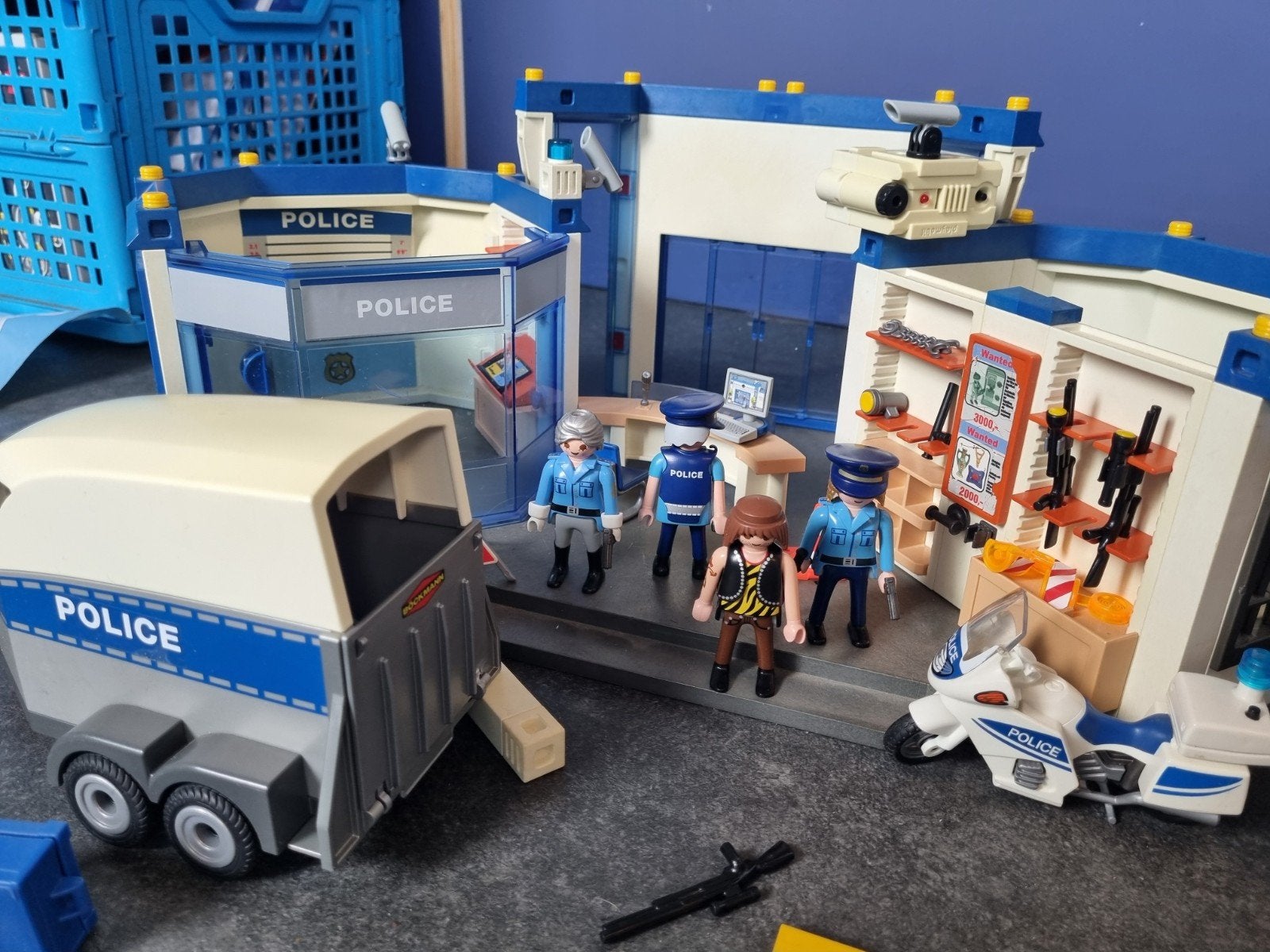 Playmobil 4264 Groot Politiebureau met extra's, Kinderen en Baby's, Speelgoed | Playmobil, Ophalen