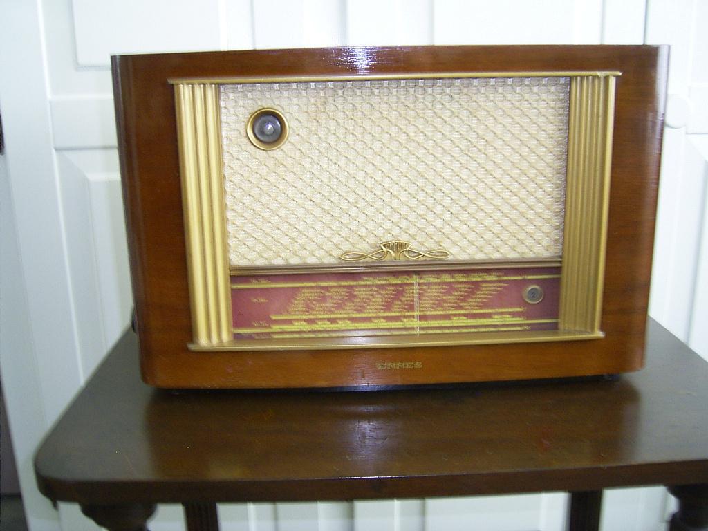 Oude radio, Audio, Tv en Foto, Ophalen, Gebruikt