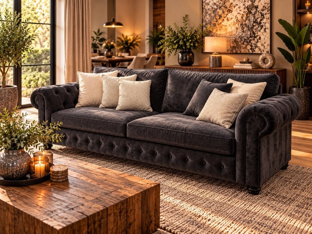 3 Zits bank San Remo Casia van UrbanSofa - showroommodel, Huis en Inrichting, Ophalen, 100 tot 125 cm, Rechte bank, Stof