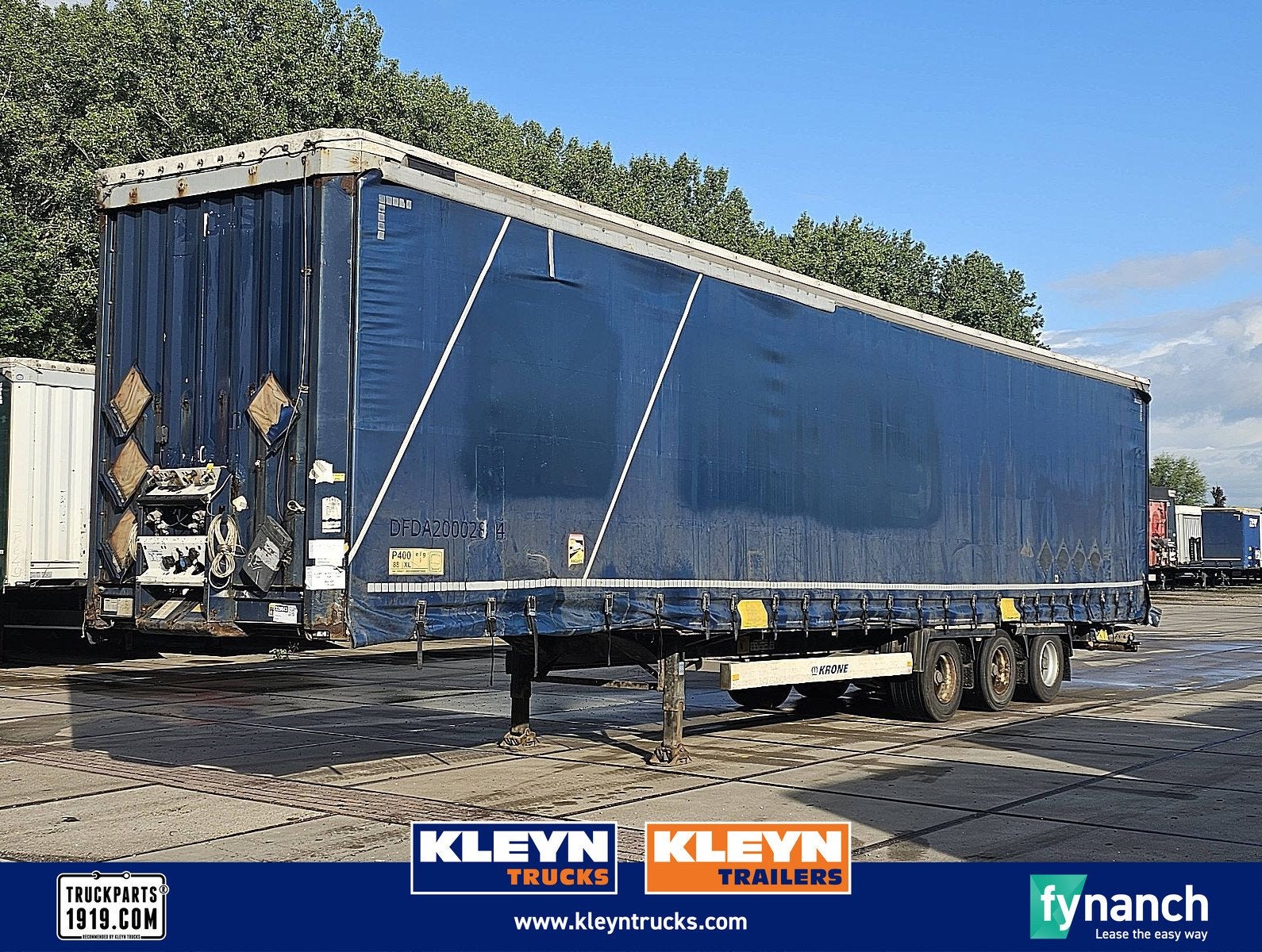 KRONE N/A drum brakes, Auto's, Overige kleuren, Origineel Nederlands, Bedrijf, Aanhangers en Opleggers