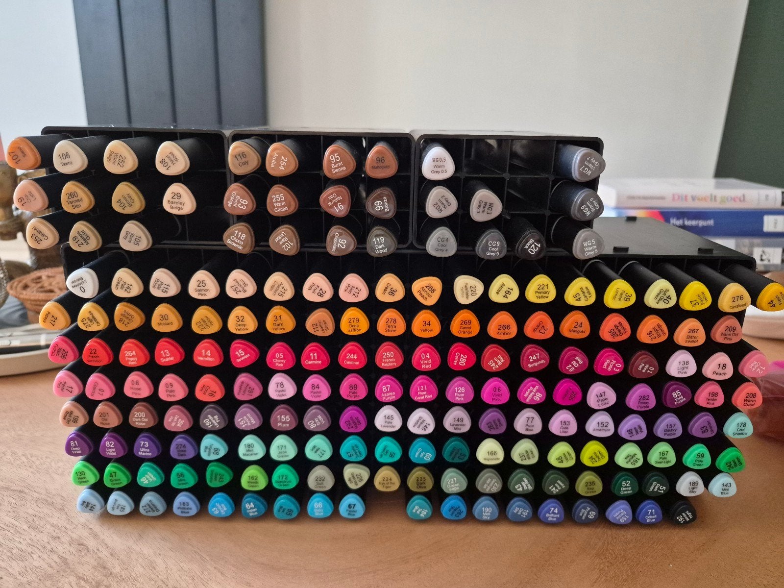 Decotime alcohol markers - Grote set diverse kleuren, Ophalen of Verzenden, Gebruikt, Potlood of Stift