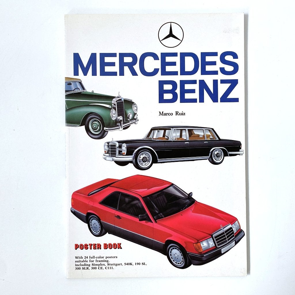 Mercedes-Benz poster book, Verzenden, Gelezen, Mercedes