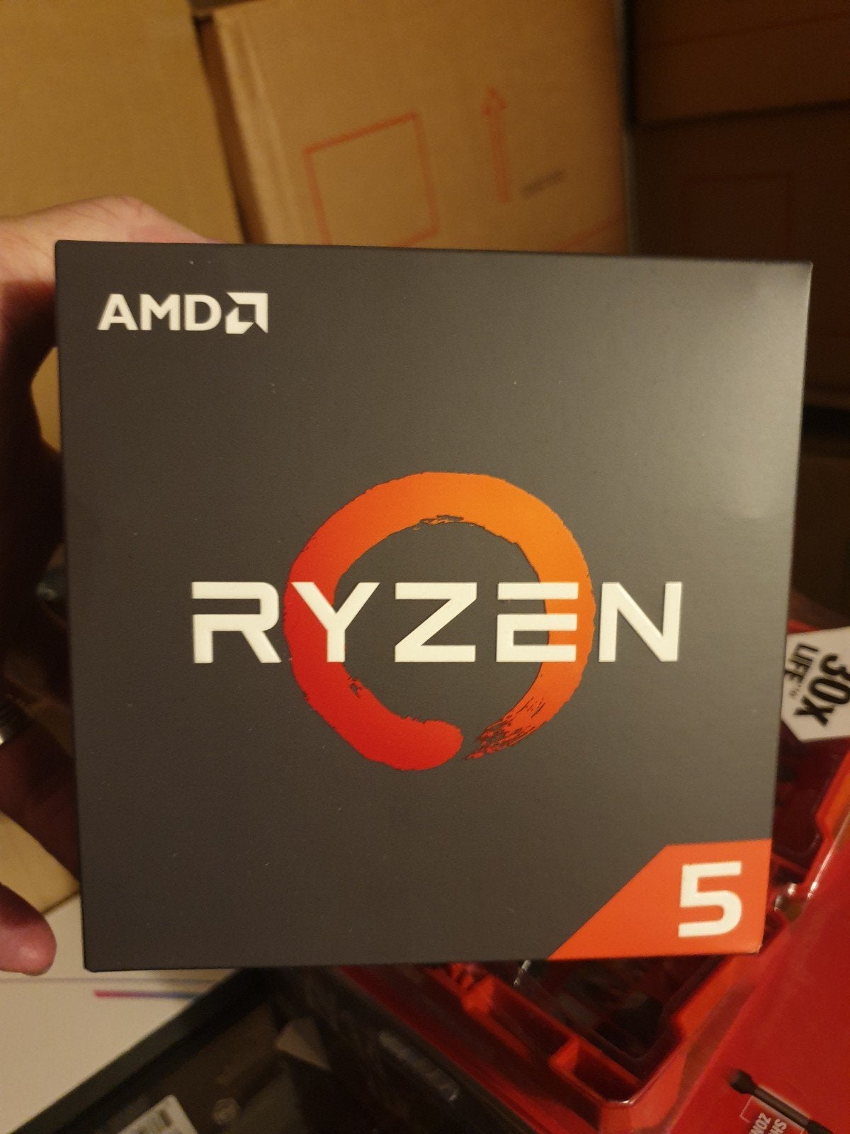 AMD Ryzen 5 1600 Processor - 6 Cores, 3.6 GHz Boost, 6-core, Nieuw, Ophalen of Verzenden, AMD Ryzen 5 1600