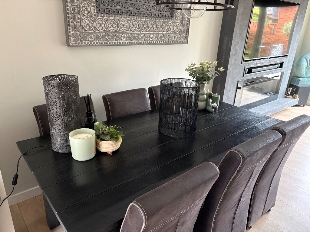Robuuste eettafel gratis af te halen, Ophalen, Gebruikt, 50 tot 100 cm, Vijf personen of meer