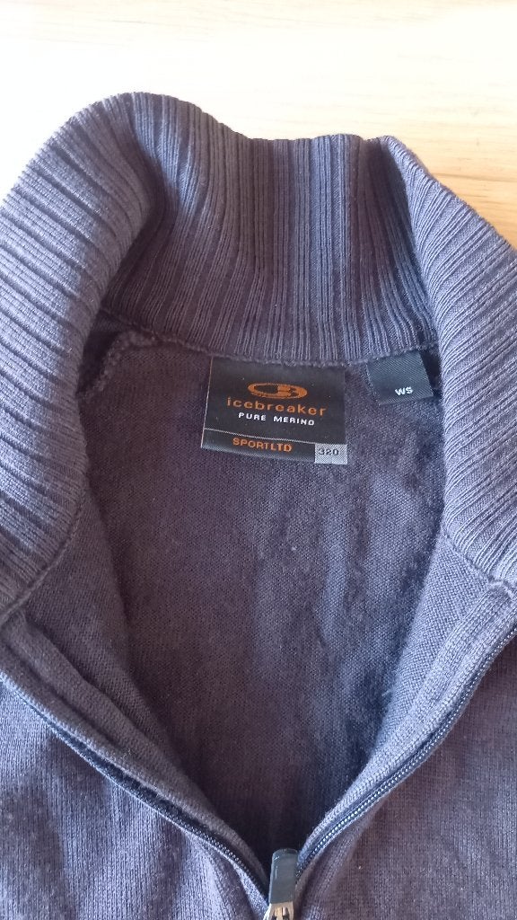 Merino pullover, size S, Zwart, Ophalen of Verzenden, Zo goed als nieuw, Icebreaker