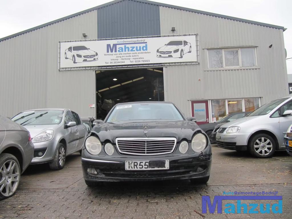 2006 MERCEDES W211 plaatwerk carrosserie portier zwart scher, Auto-onderdelen, Gebruikt, Mercedes-Benz AG, Mercedes-Benz, Ophalen of Verzenden