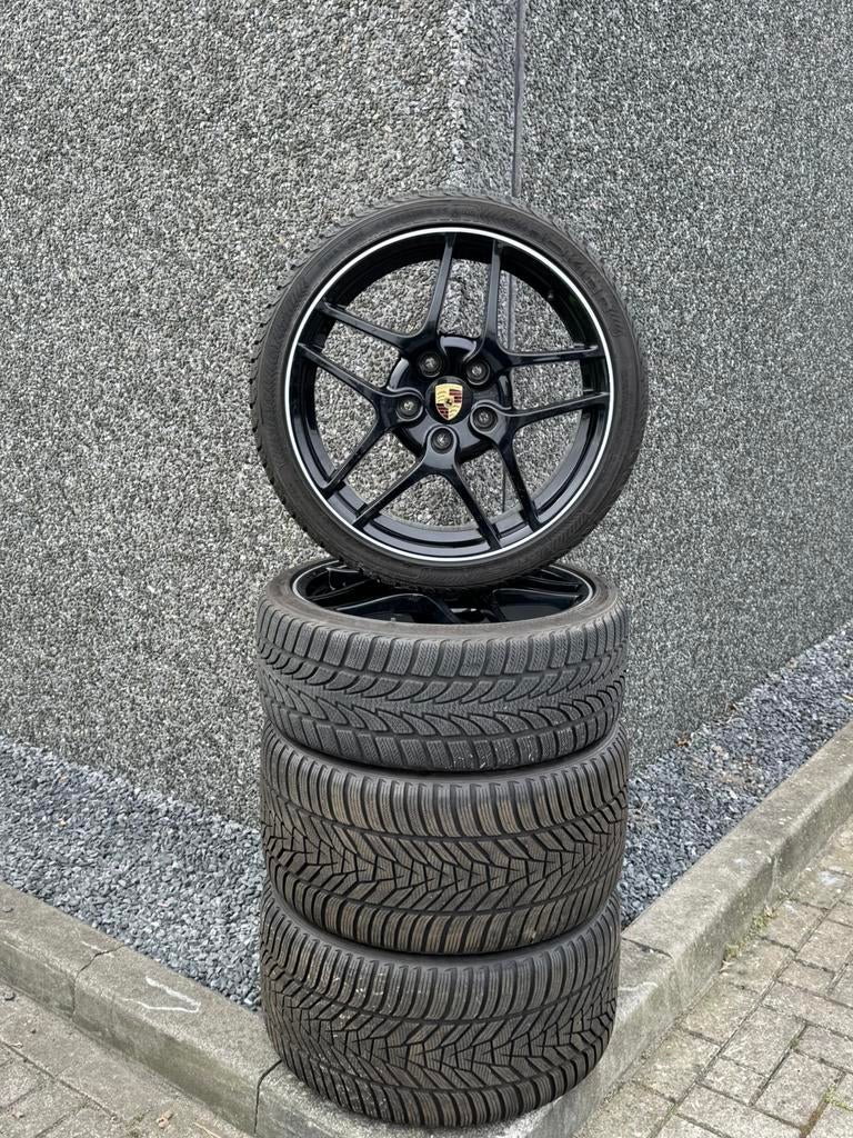 Porsche 911 997 Velgen Met Banden – 19” – Carrera – OEM, Auto-onderdelen, 19 inch, Banden en Velgen, Ophalen of Verzenden, 235 mm