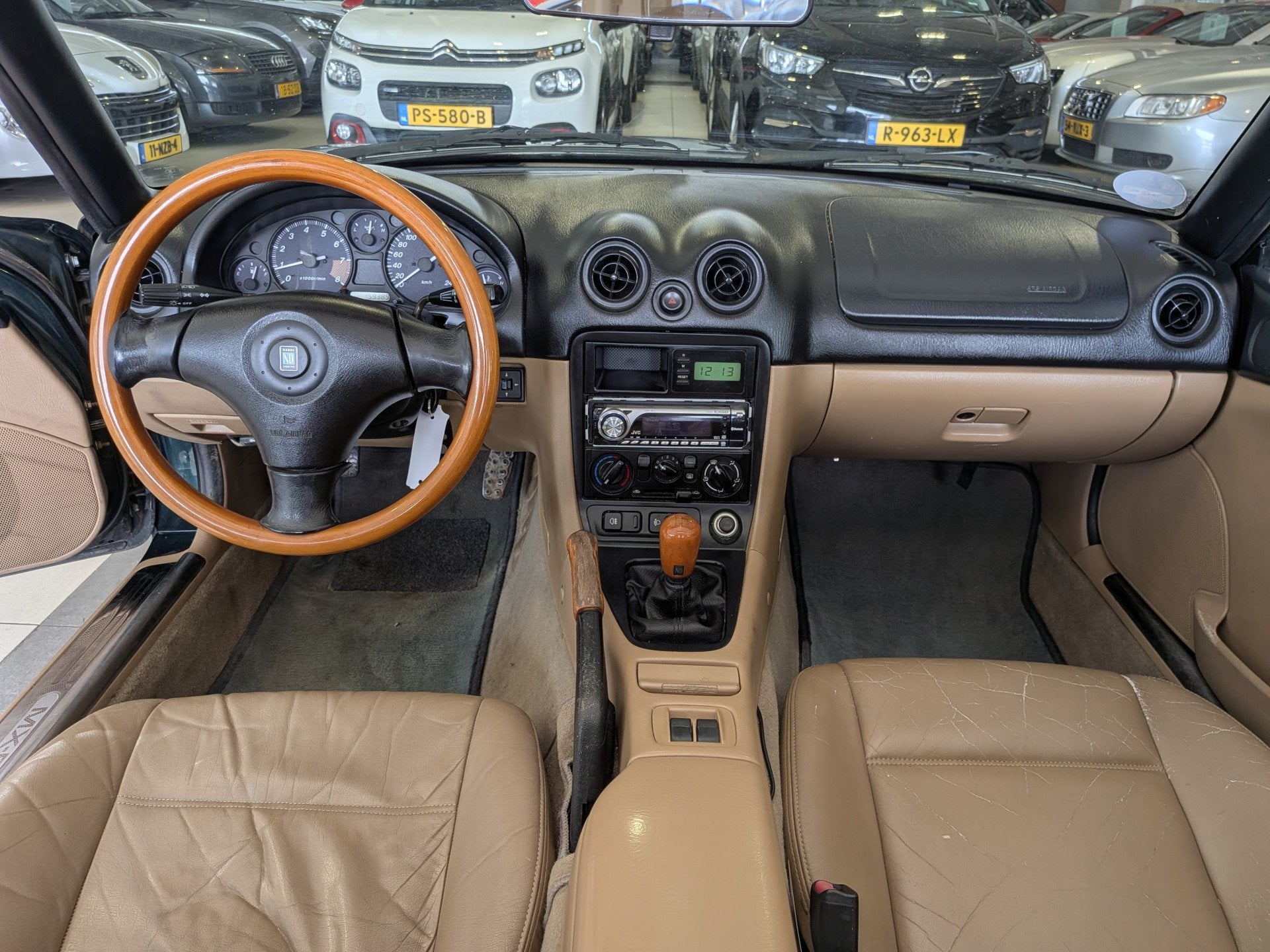 Mazda MX-5 1.6i Lederen interieur, Stuurbekrachtiging, foto 8