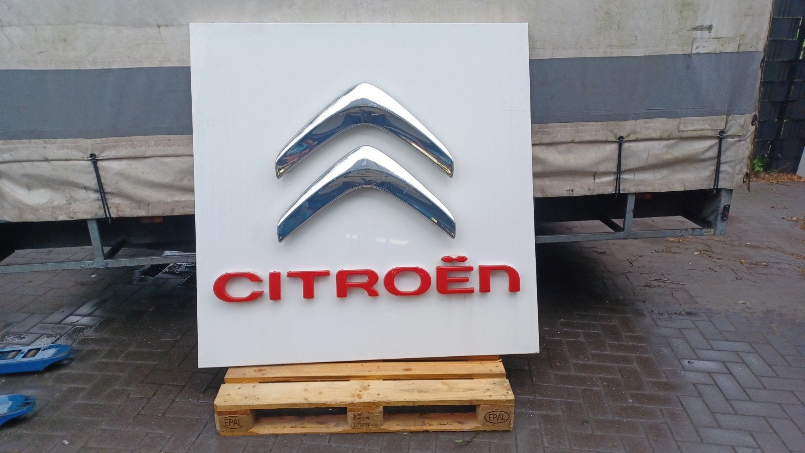 Groot Citroën Reclamebord / Logo - Perfect voor Garage, Ophalen, Gebruikt, Auto's