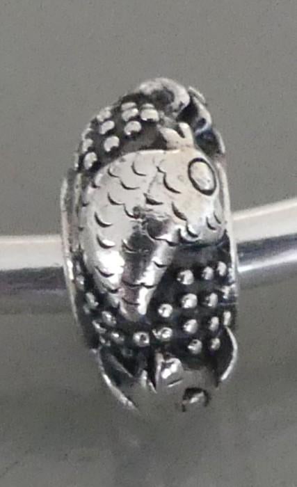 Trollbeads de PIG,CHICK and BADGER MUSEUM BEAD (CHINA 2009)), Sieraden, Tassen en Uiterlijk, Bedels, Zo goed als nieuw, Trollbeads