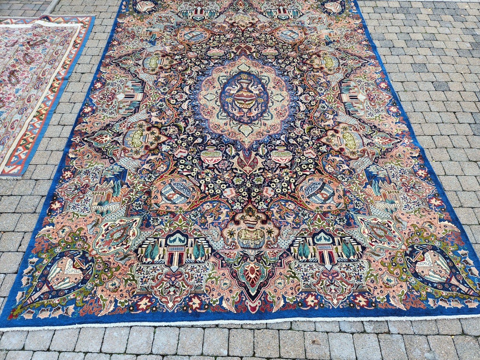 Handgeknoopt perzisch tapijt kashmar 386x290
Nieu
