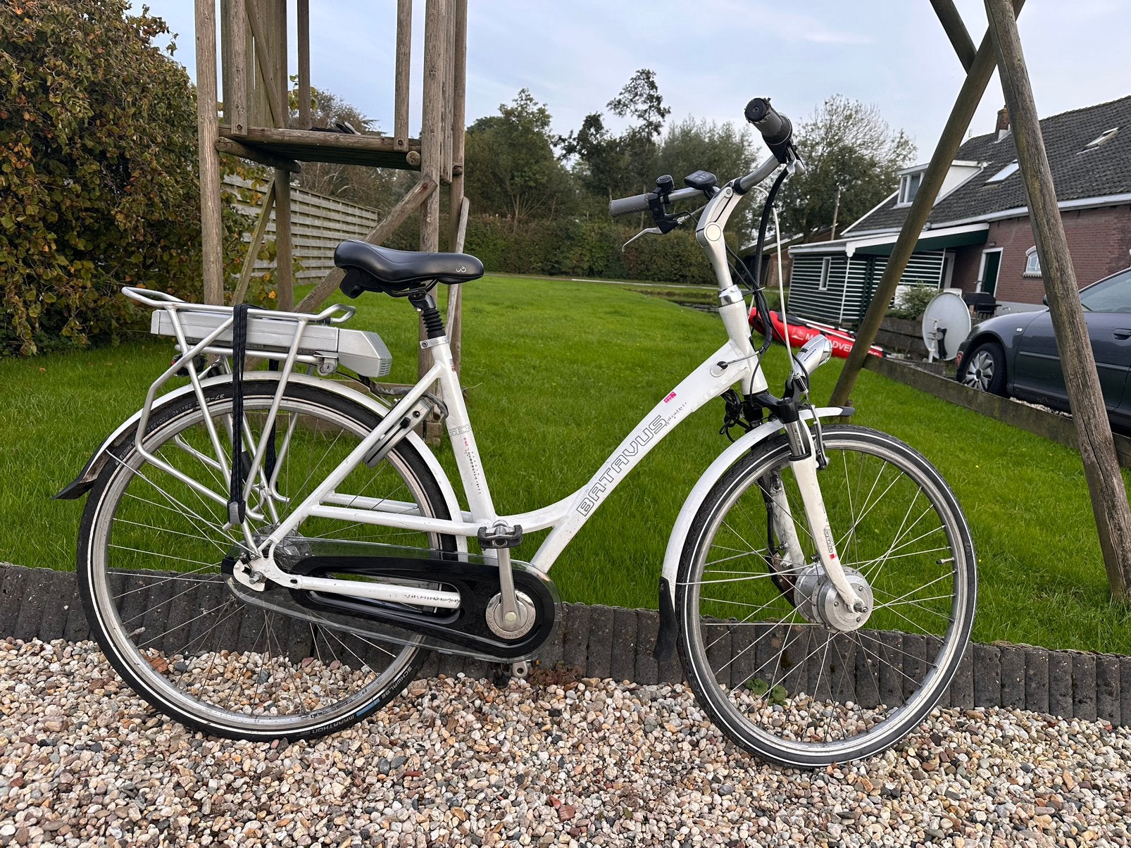 Batavus genova E-GO 7 elektrische damesfiets 53, Ophalen of Verzenden, Zo goed als nieuw, Overige typen
