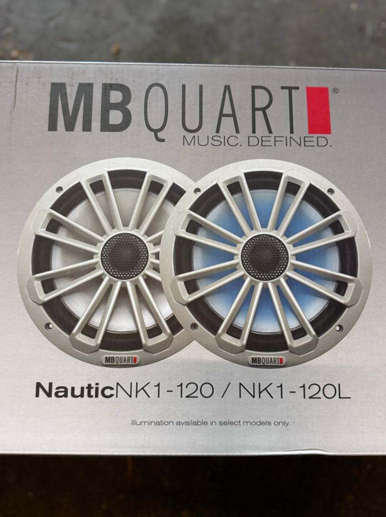 MB Quart NK1-120L Led Marine Speakers Nieuw 8” 4 stuks!, Watersport en Boten, Bootonderdelen, Nieuw, Ophalen of Verzenden