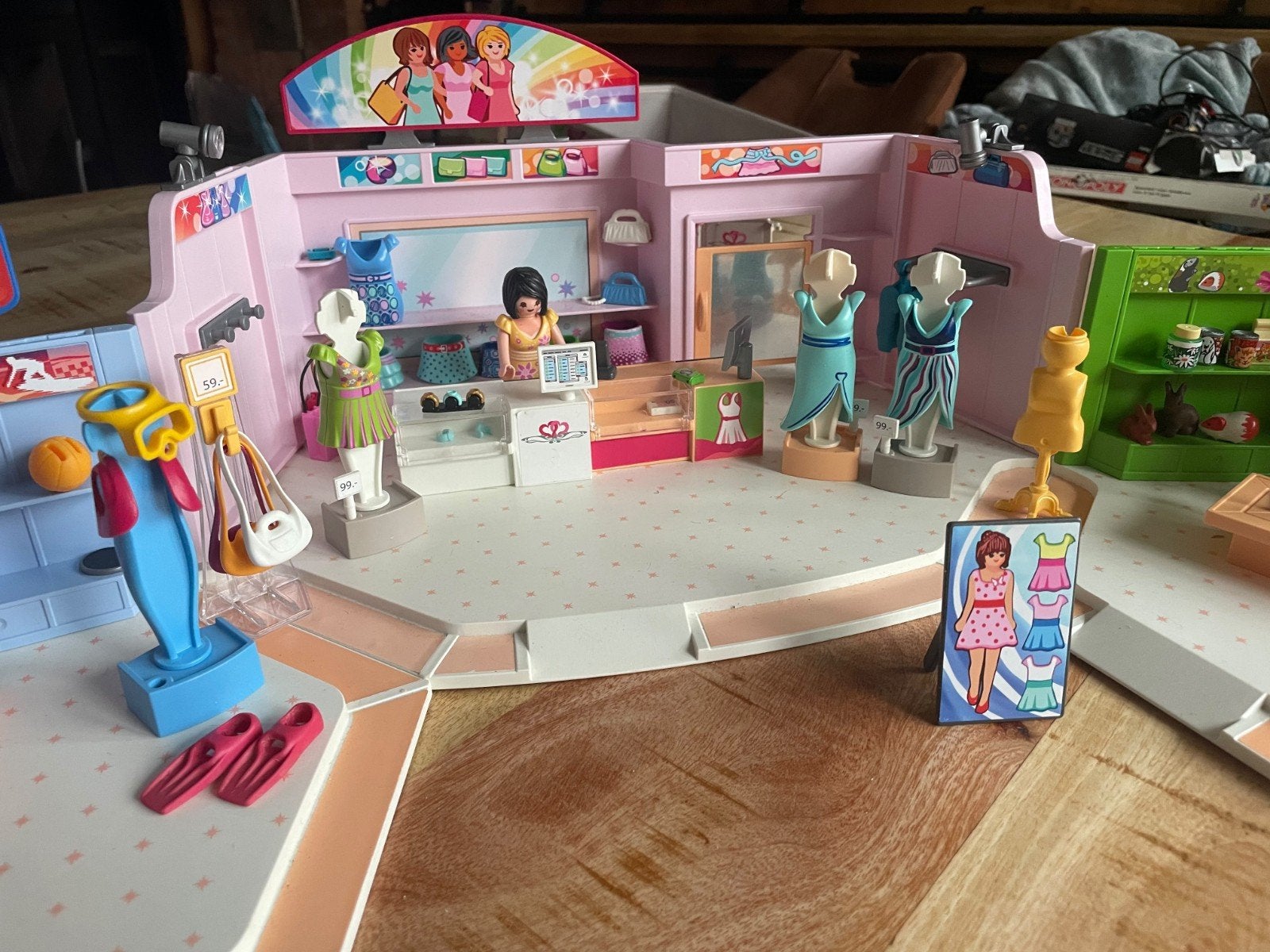 playmobil winkel 9078 en 5611, Ophalen of Verzenden, Gebruikt