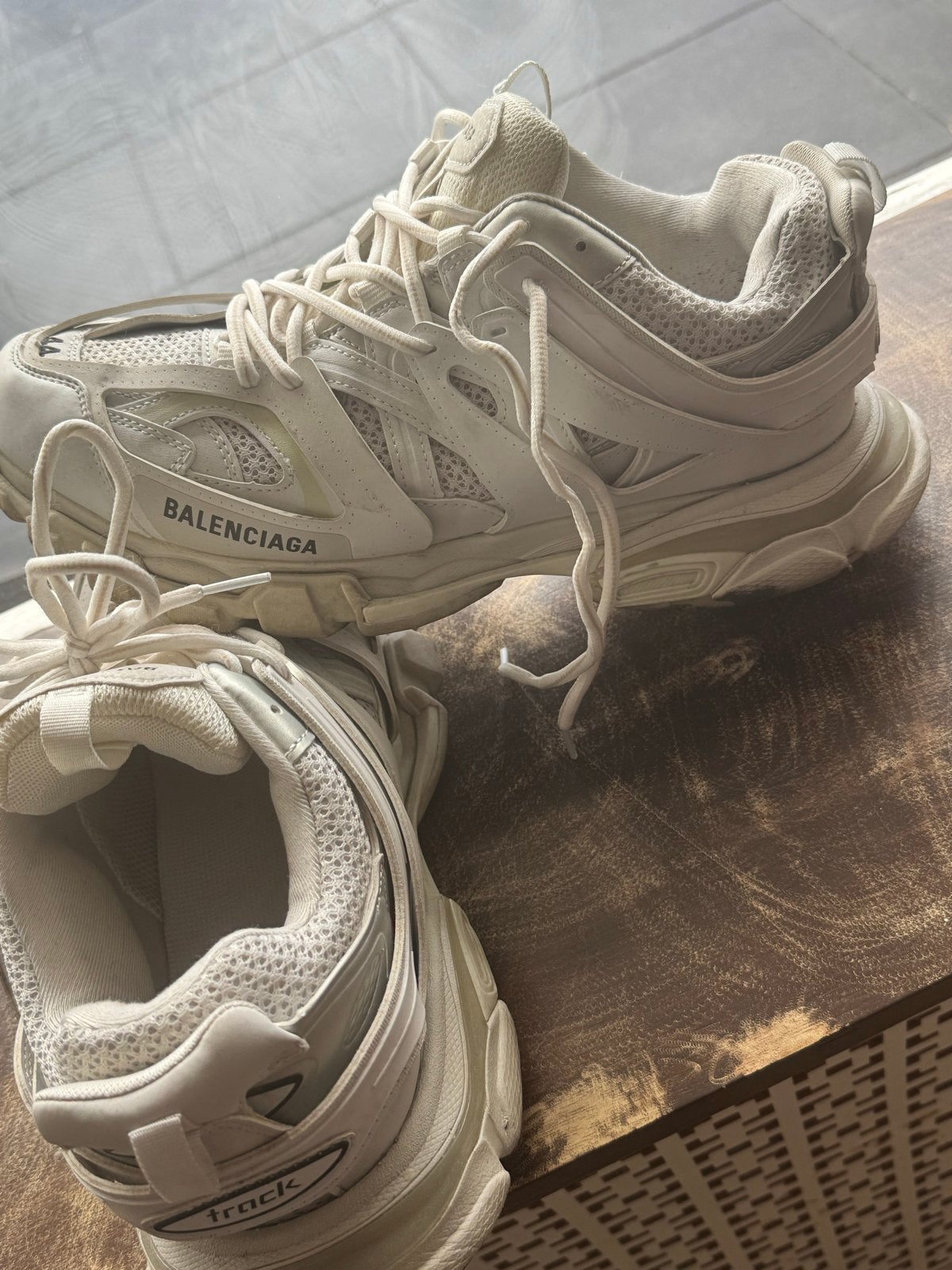 Balenciaga Track Sneakers - Maat 44, Kleding | Heren, Ophalen of Verzenden, Gedragen, Overige kleuren, Sneakers of Gympen