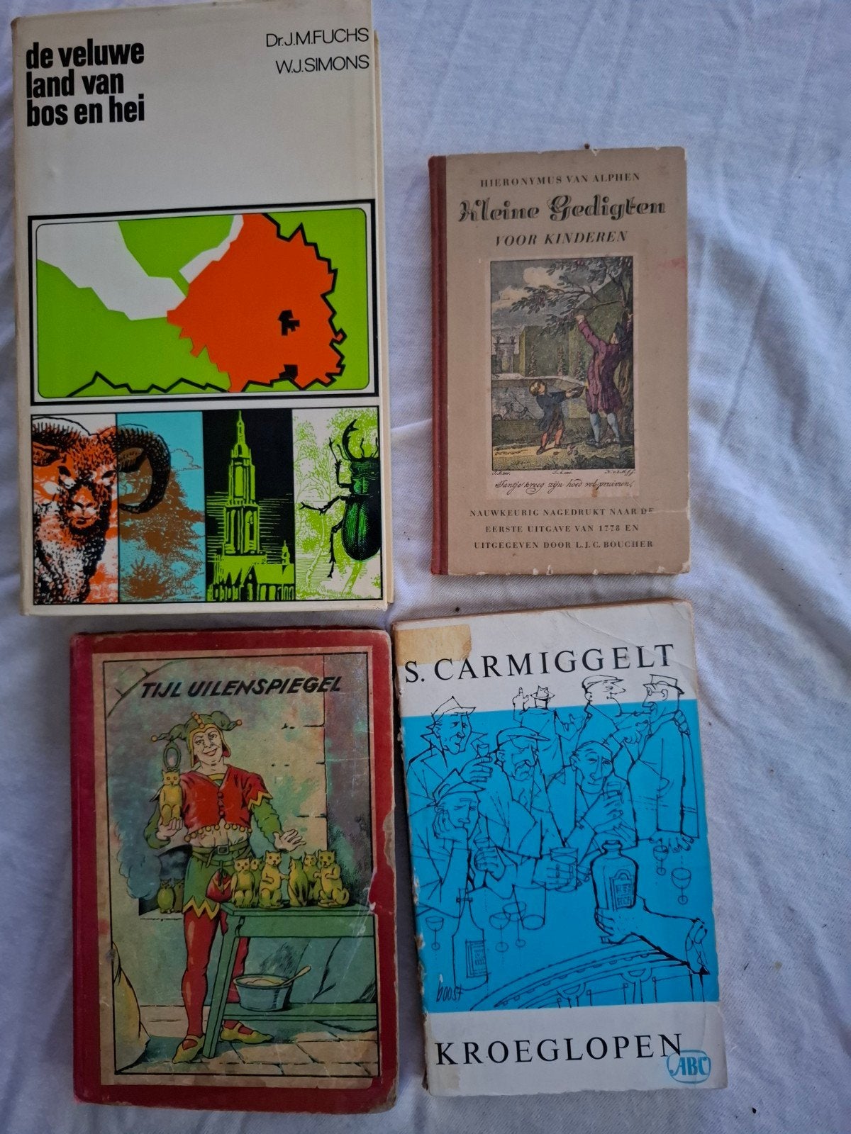 De Veluwe, Kleine Gedigten, Tijl Uilenspiegel, Ophalen, Gelezen, Diverse auteurs