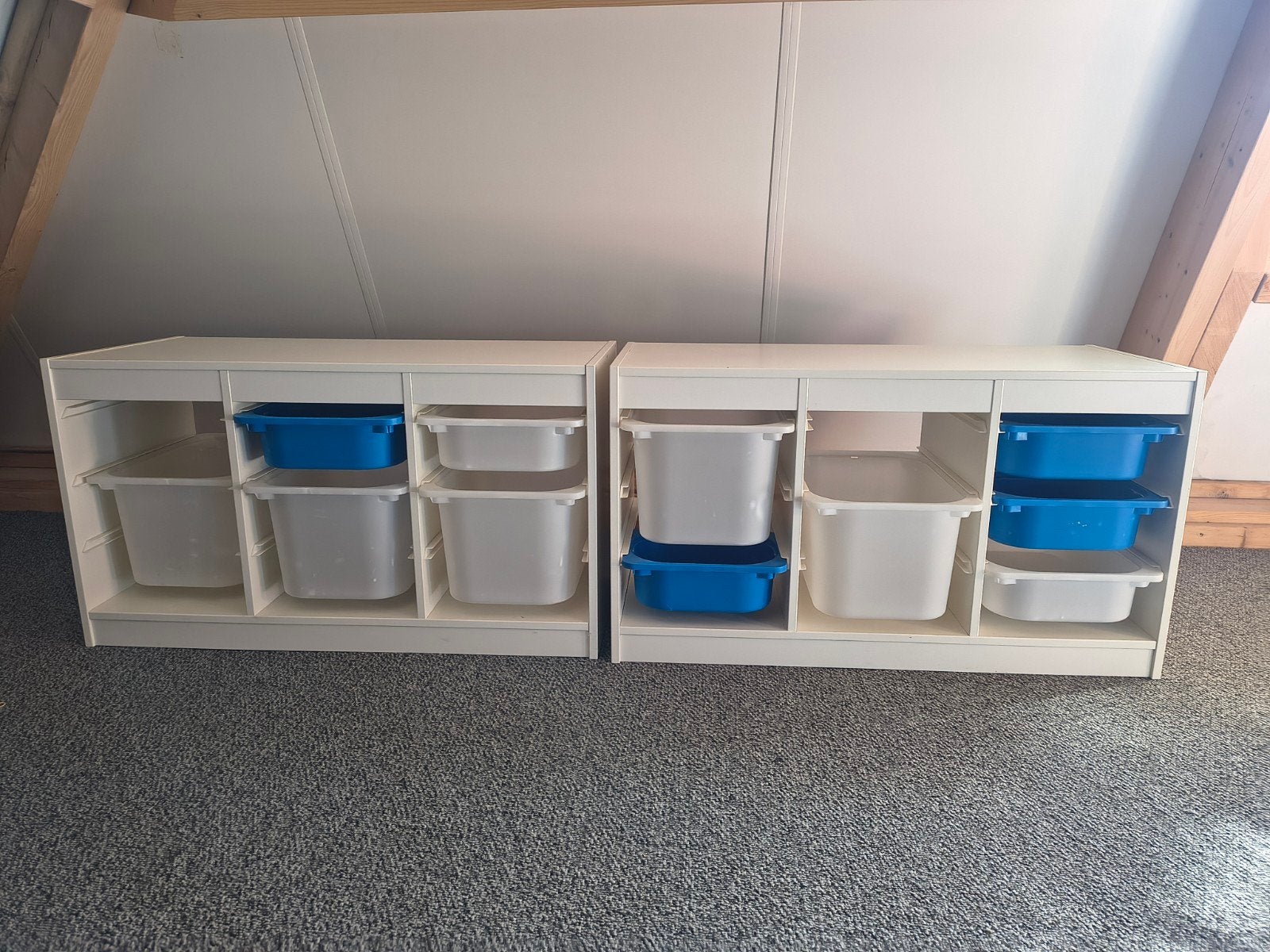 2x ikea trofkast opberg- vakken kast, Minder dan 90 cm, Gebruikt, Ophalen of Verzenden, 75 tot 100 cm