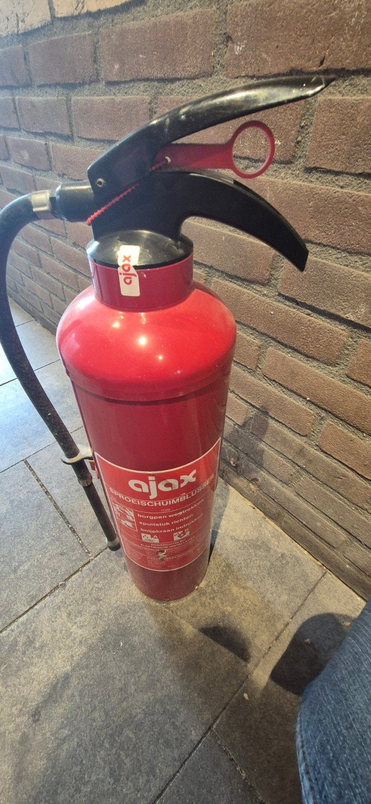Brandblusser - Sproeischuimblusser, Ophalen, Zo goed als nieuw, Brandblusser