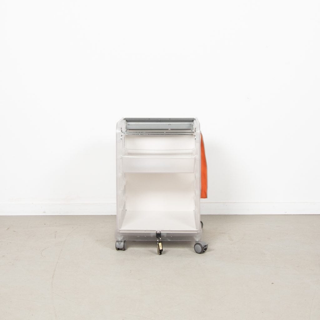 Vitra Follow Me 1 Rolcontainer Grijs Kunststof/Metaal, Niet ingevuld, Gebruikt, Niet ingevuld, Niet ingevuld