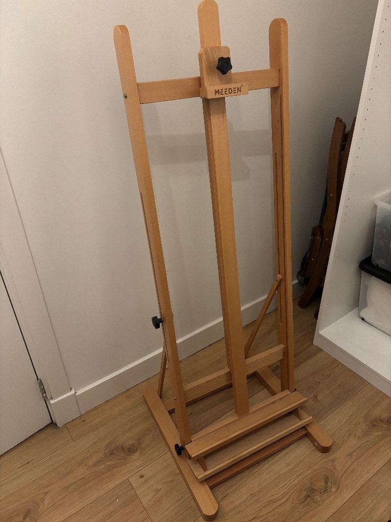 Meeden Wooden Easel – Like New – Large/Tall Model, Ophalen, Zo goed als nieuw