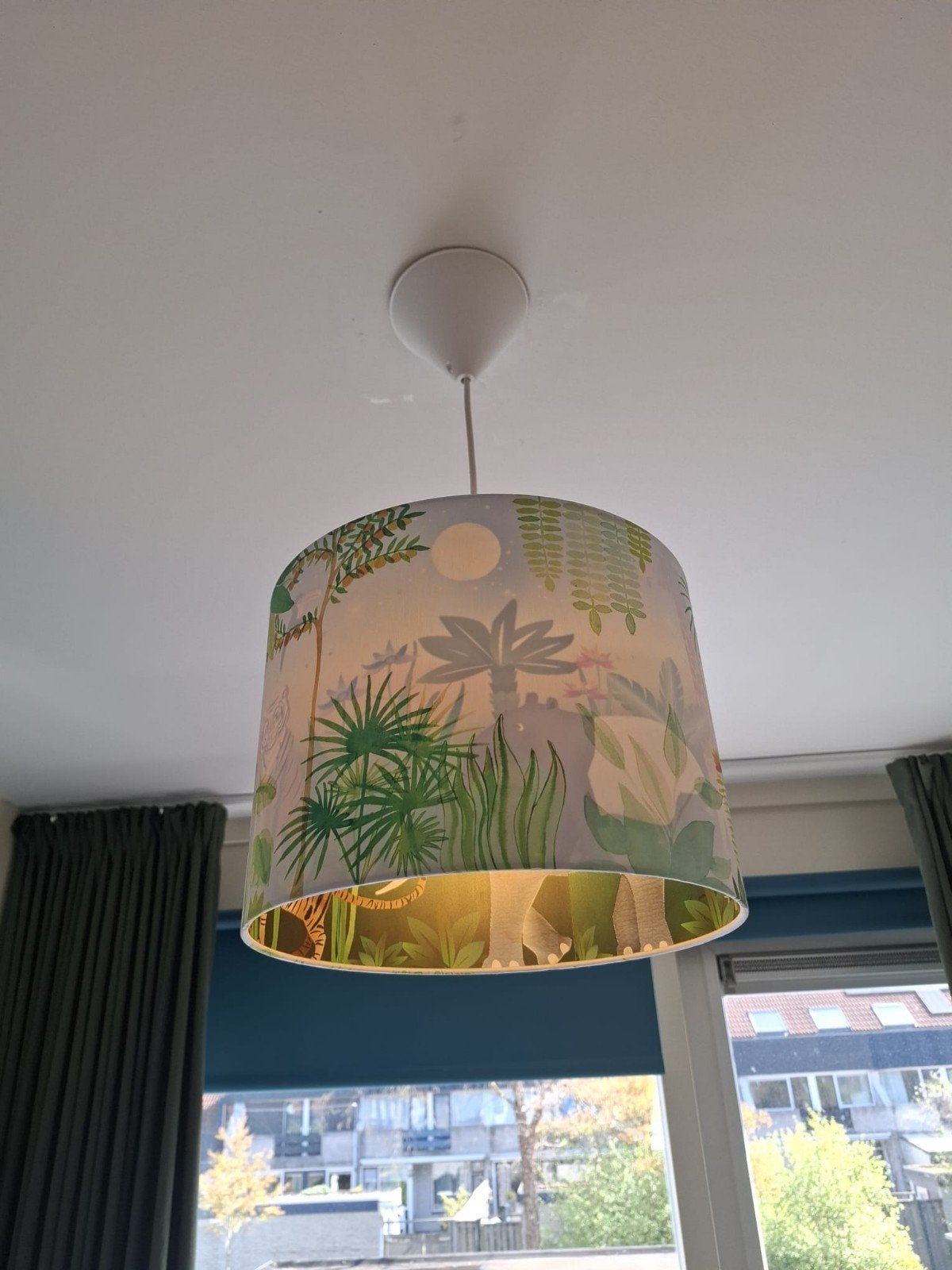 Jungle hanglamp, Ophalen, Zo goed als nieuw